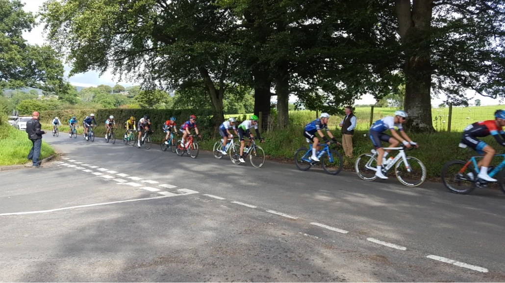 Tour of Britain at the end of our lane