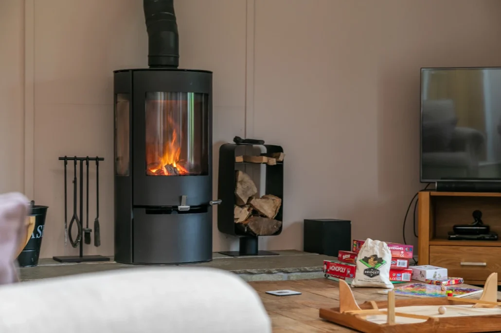 Log Burner Brockram Barn