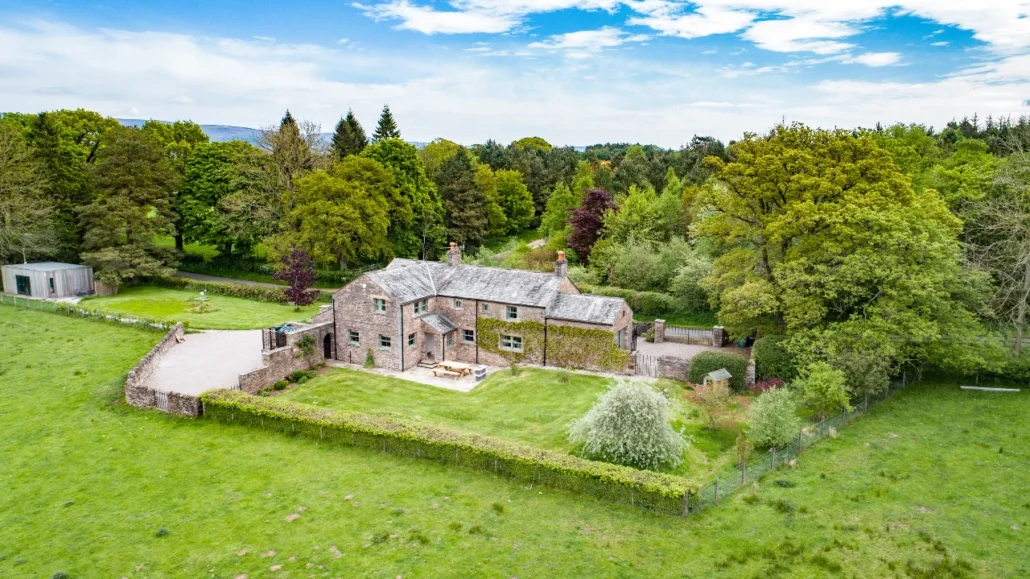 Rose Cottage Aerial Photo